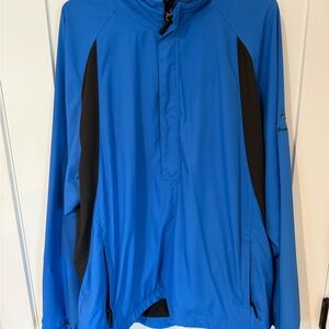 Cutter & Buck Blue and Black Golf Windbreaker - Bennett Valley Golf Course